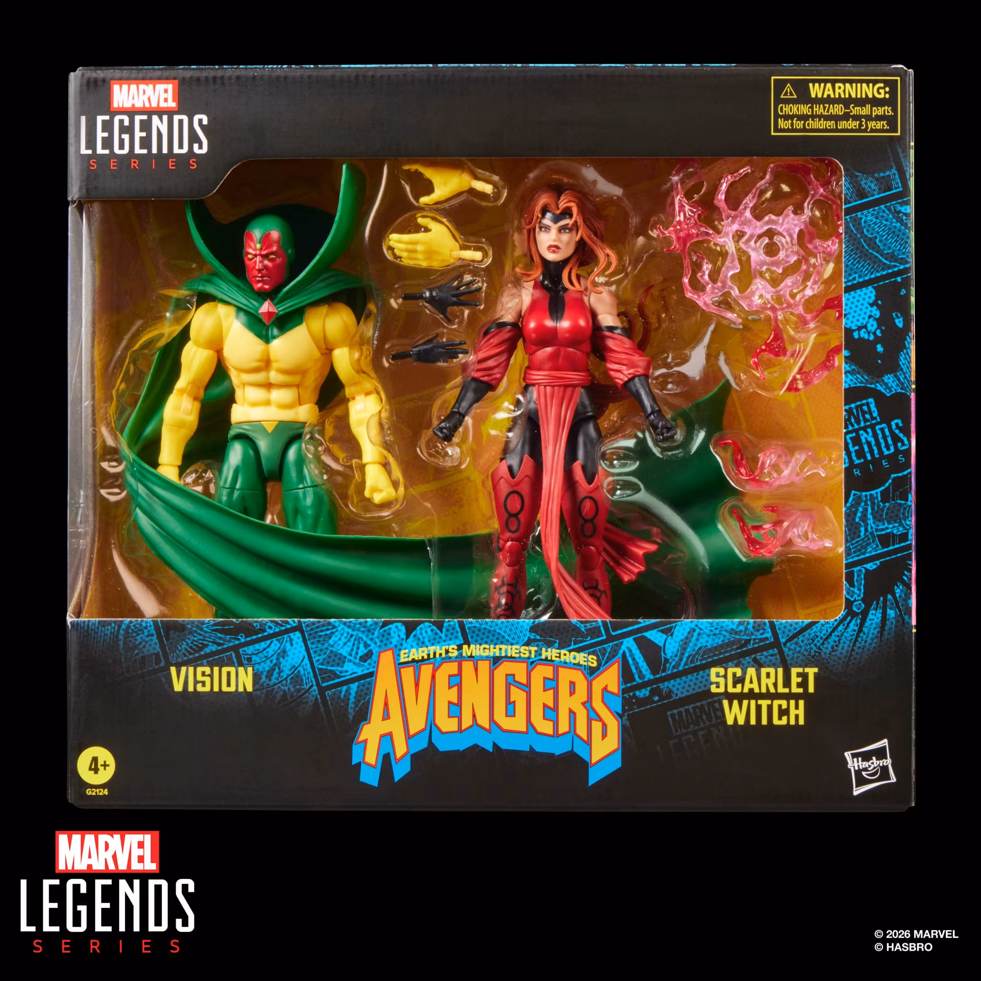 Avengers: The Crossing Marvel Legends Vision & Scarlet Witch Action Figure Two-Pack