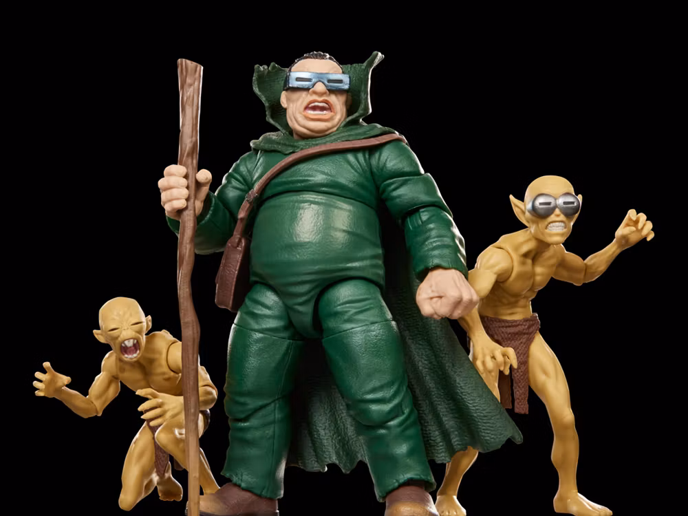 Fantastic Four Marvel Legends Mole Man & Moloids Action Figure Three-Pack