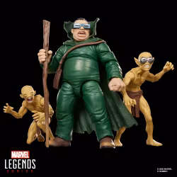 Fantastic Four Marvel Legends Mole Man & Moloids Action Figure Three-Pack