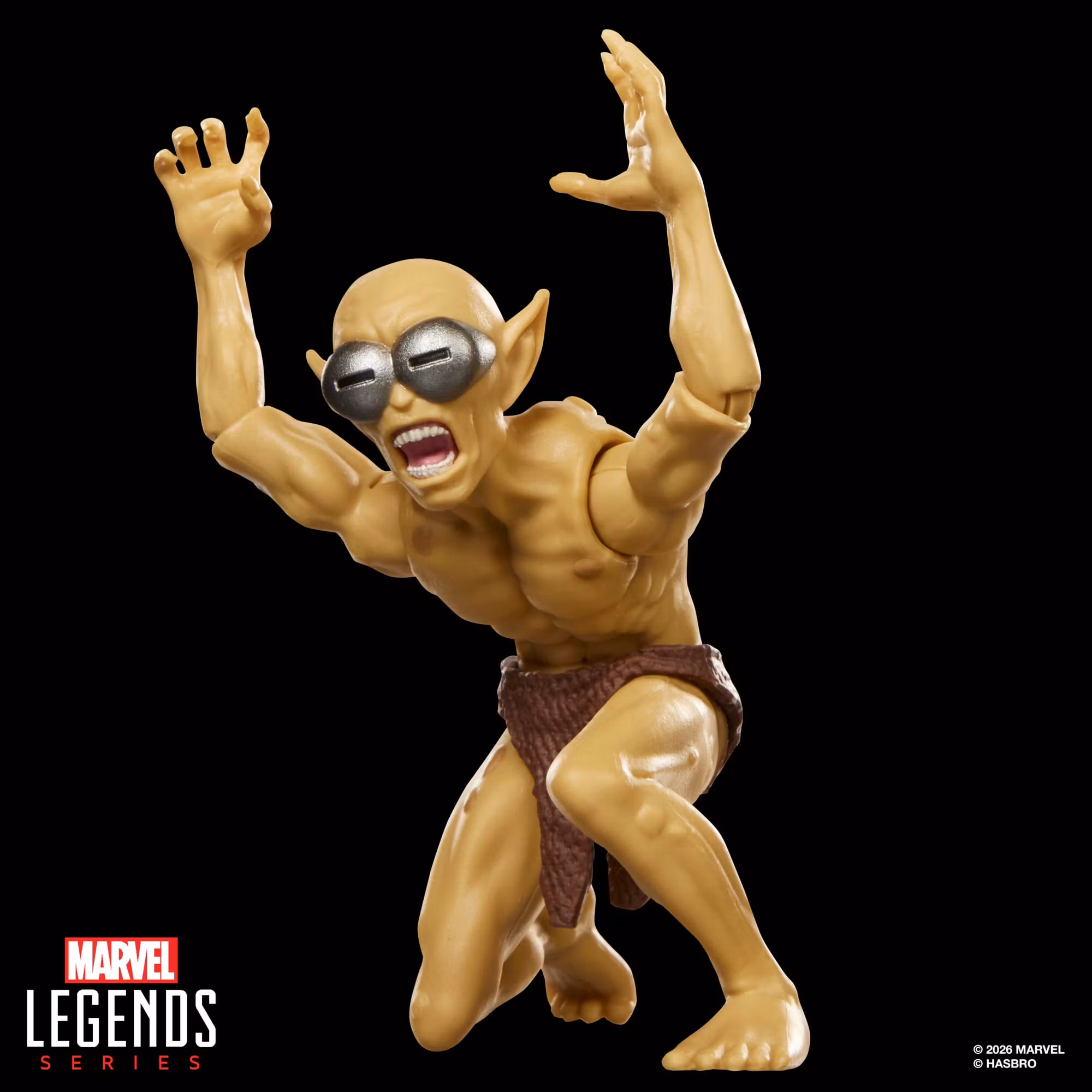 Fantastic Four Marvel Legends Mole Man & Moloids Action Figure Three-Pack