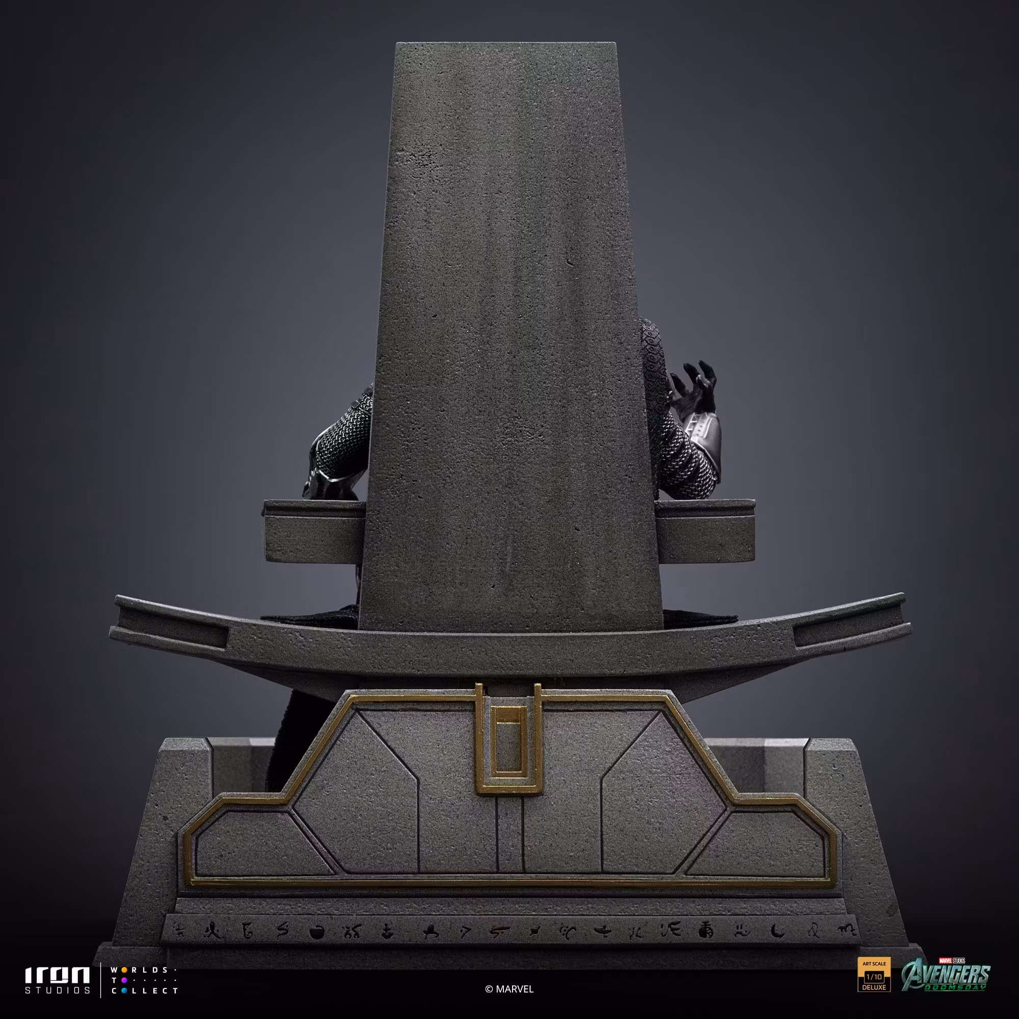 Avengers: Doomsday Doctor Doom on Throne 1/10 Art Scale Statue Numbered Edition