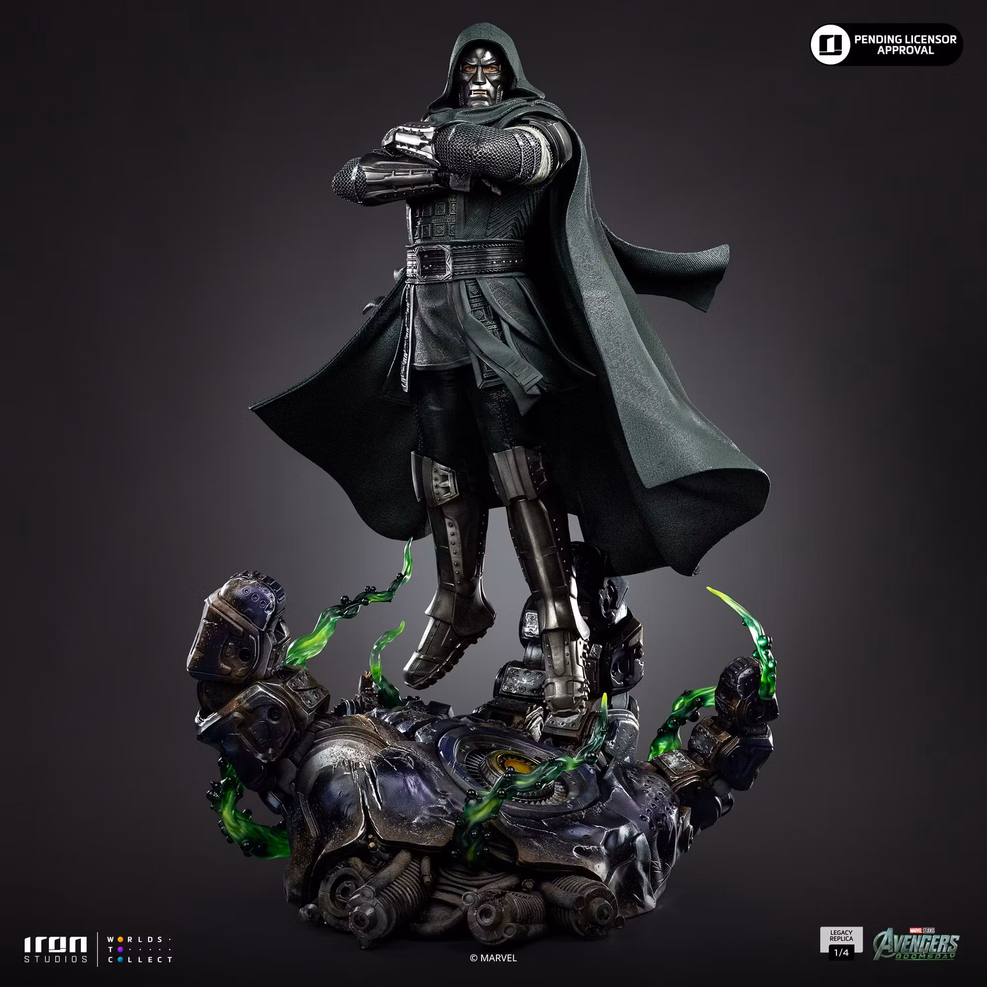 Avengers: Doomsday Legacy Replica Doctor Doom 1/4 Scale Statue