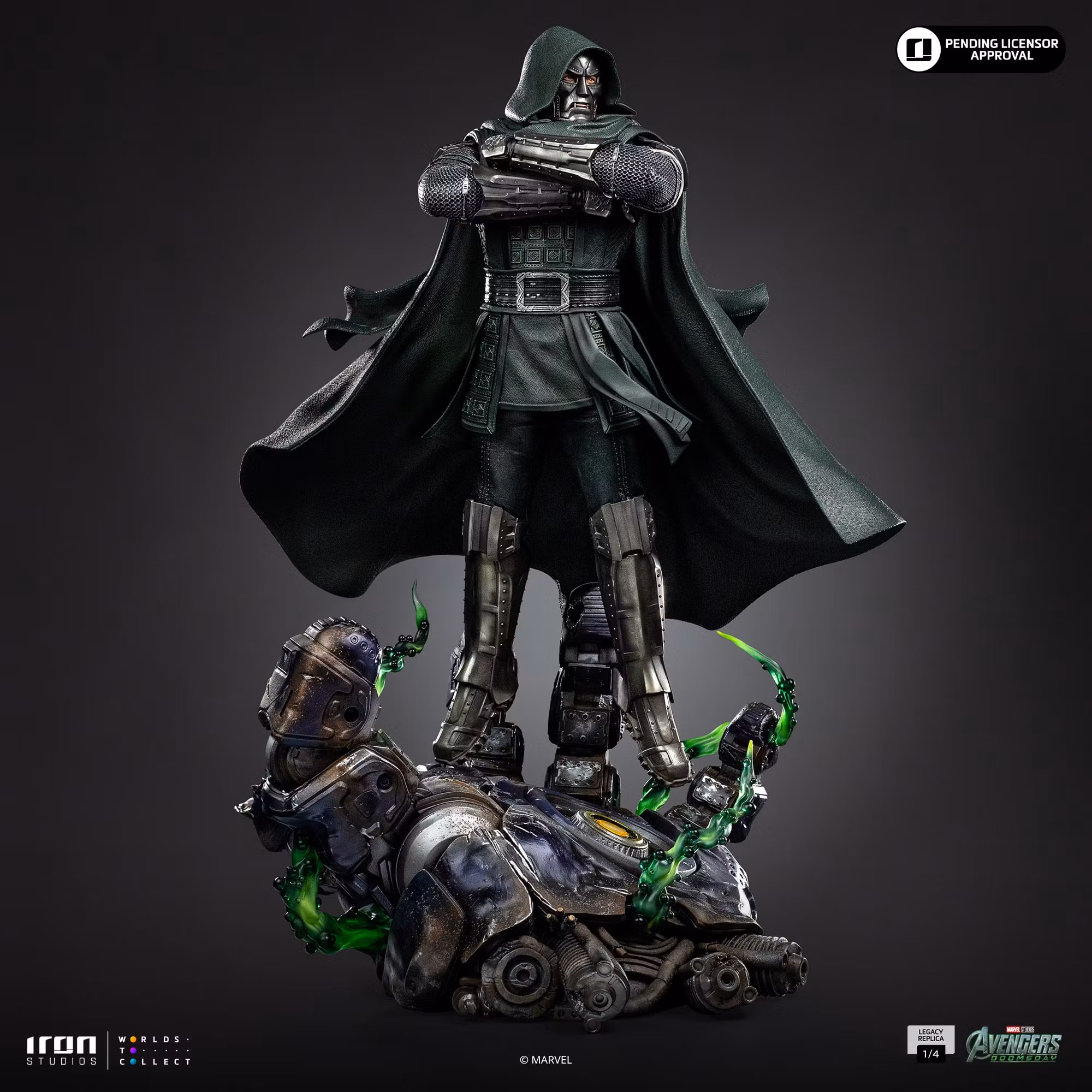 Avengers: Doomsday Legacy Replica Doctor Doom 1/4 Scale Statue