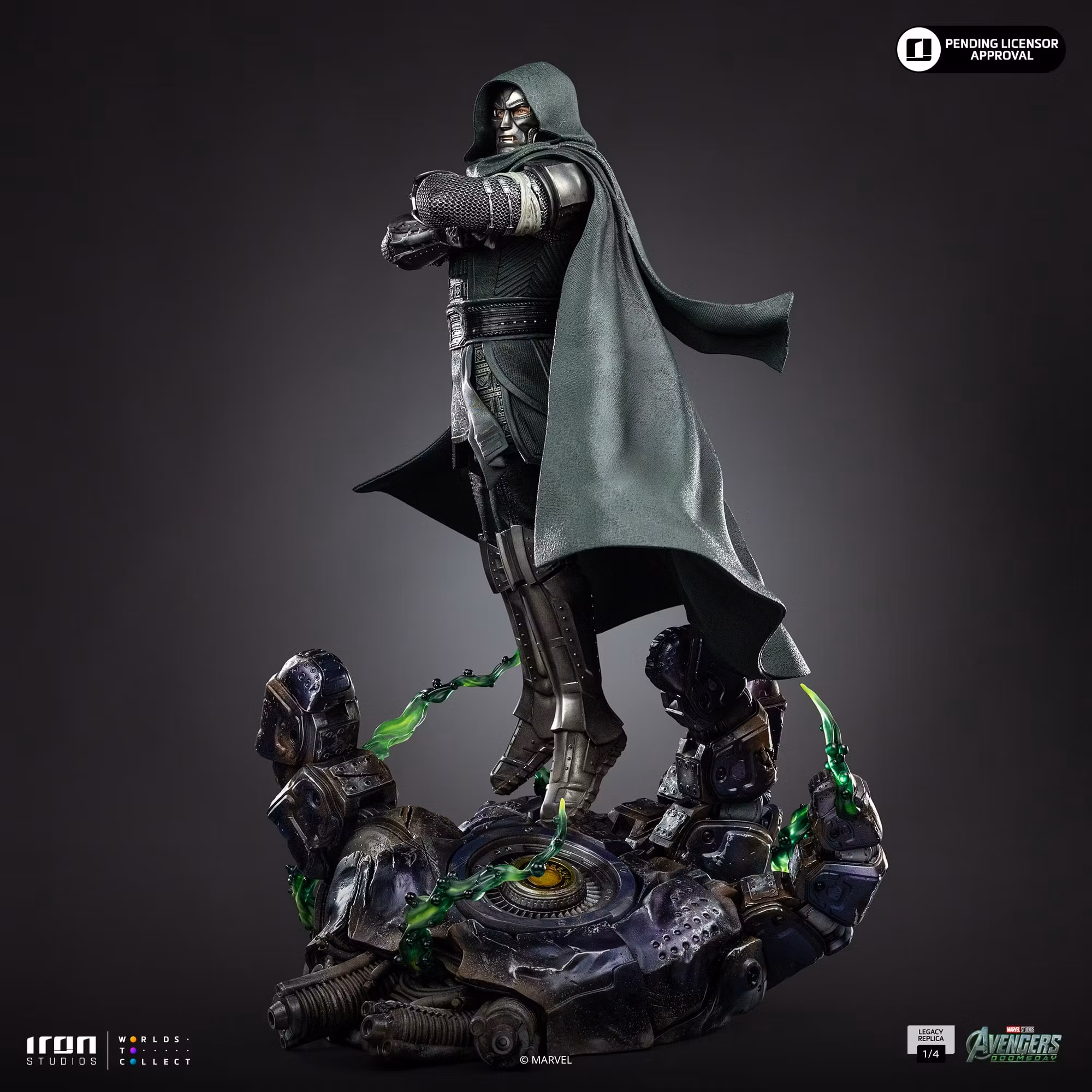 Avengers: Doomsday Legacy Replica Doctor Doom 1/4 Scale Statue