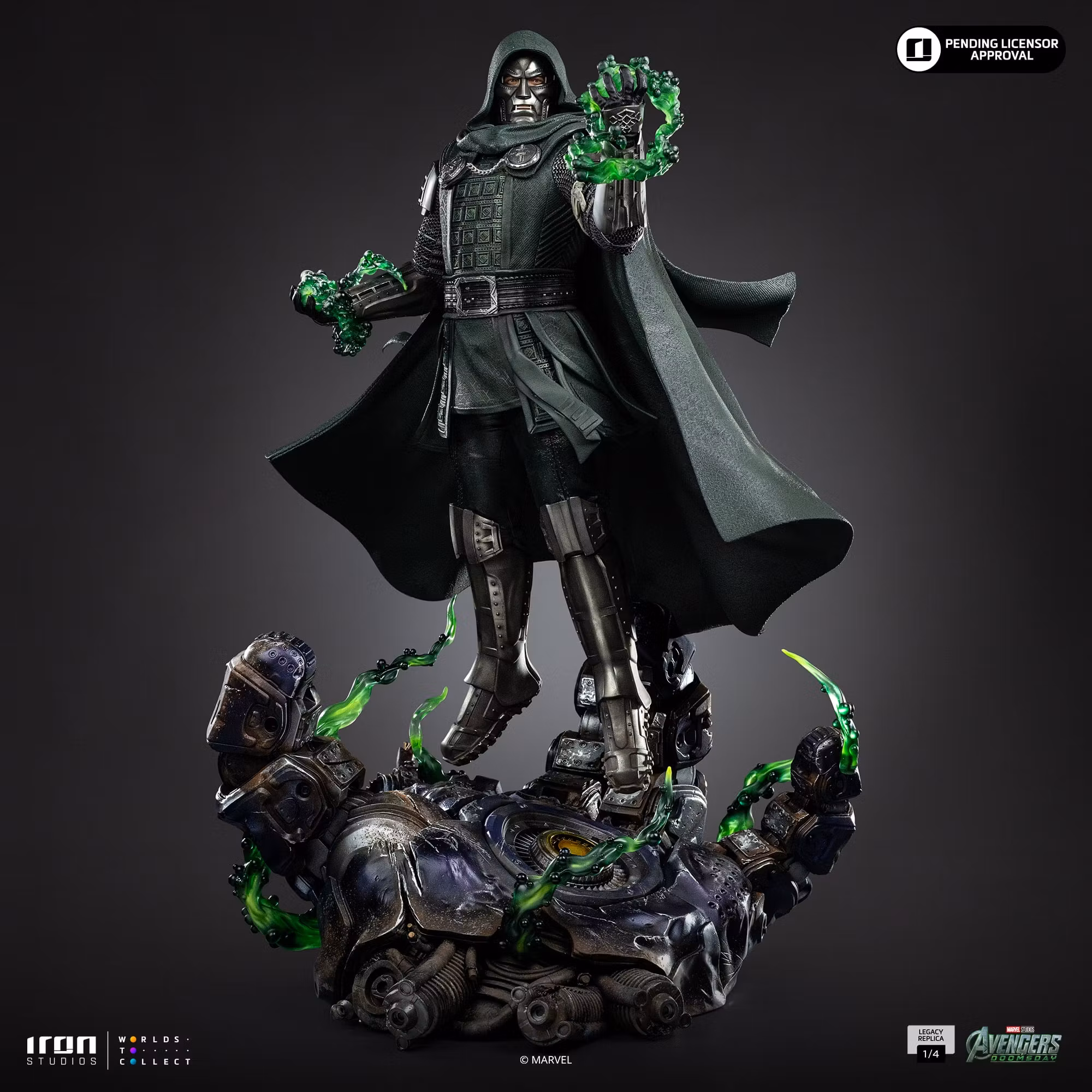 Avengers: Doomsday Legacy Replica Doctor Doom 1/4 Scale Statue