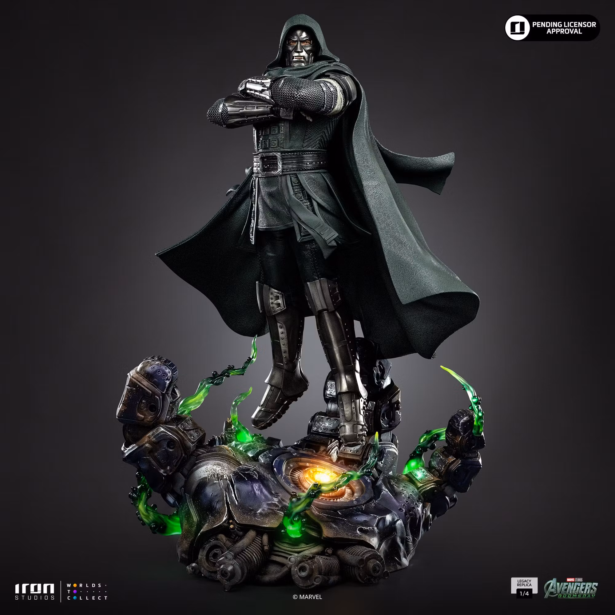 Avengers: Doomsday Legacy Replica Doctor Doom 1/4 Scale Statue