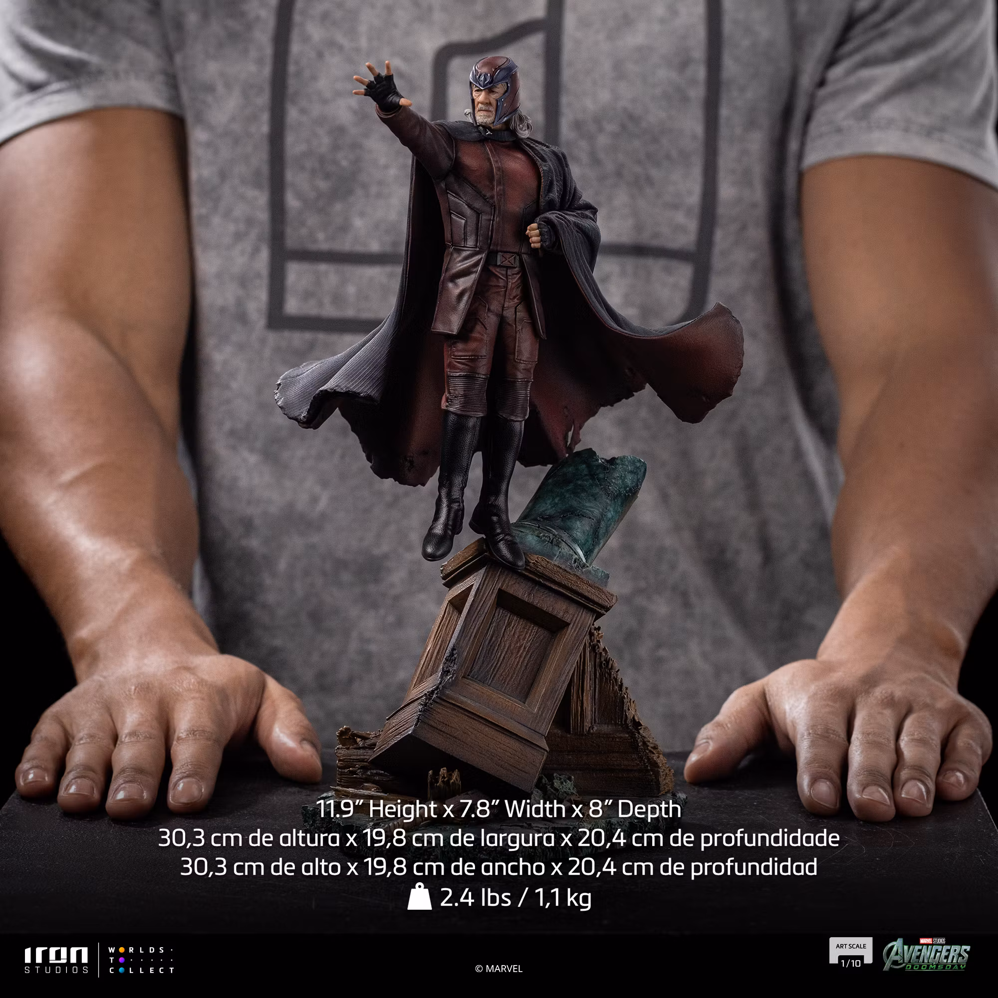 Avengers: Doomsday Magneto 1/10 Art Scale Statue