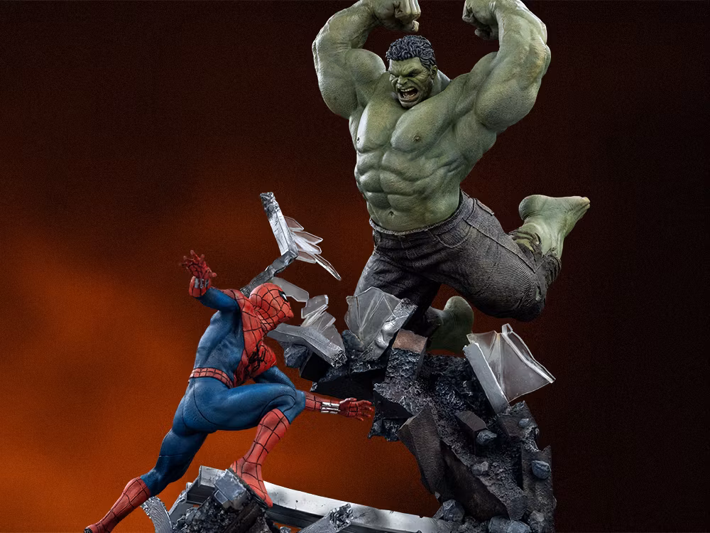 Spider-Man: Brand New Day Spider-Man vs Hulk 1/10 Art Scale Statue