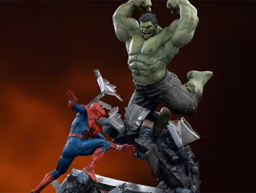 Spider-Man: Brand New Day Spider-Man vs Hulk 1/10 Art Scale Statue