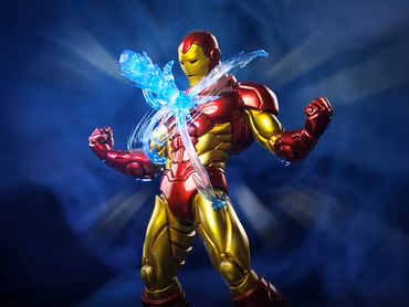 The Infinity Gauntlet Battle Diorama Series Iron Man 1/10 Art Scale Statue
