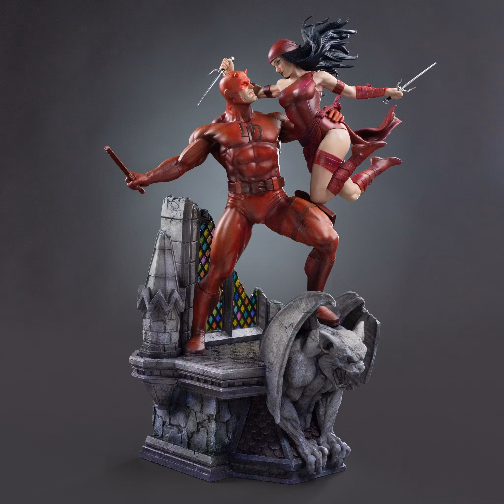 Marvel Comics Daredevil and Elektra 1/6 Scale Limited Edition Diorama