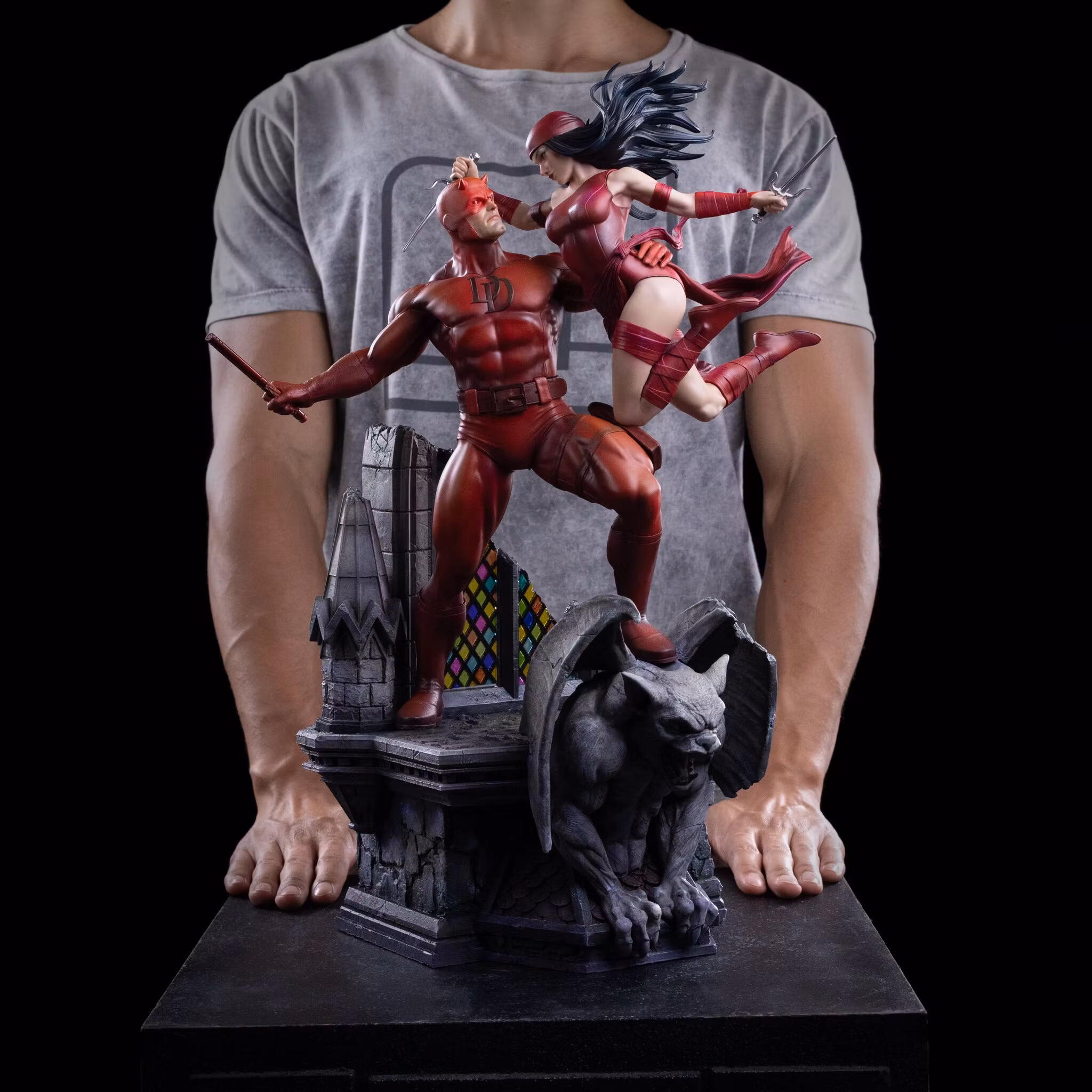 Marvel Comics Daredevil and Elektra 1/6 Scale Limited Edition Diorama