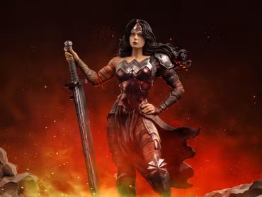 DC Comics Absolute Wonder Woman 1/10 Art Scale Statue
