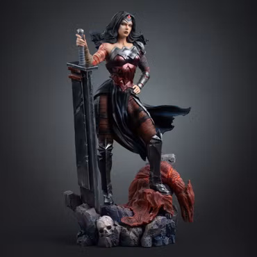 DC Comics Absolute Wonder Woman 1/10 Art Scale Statue