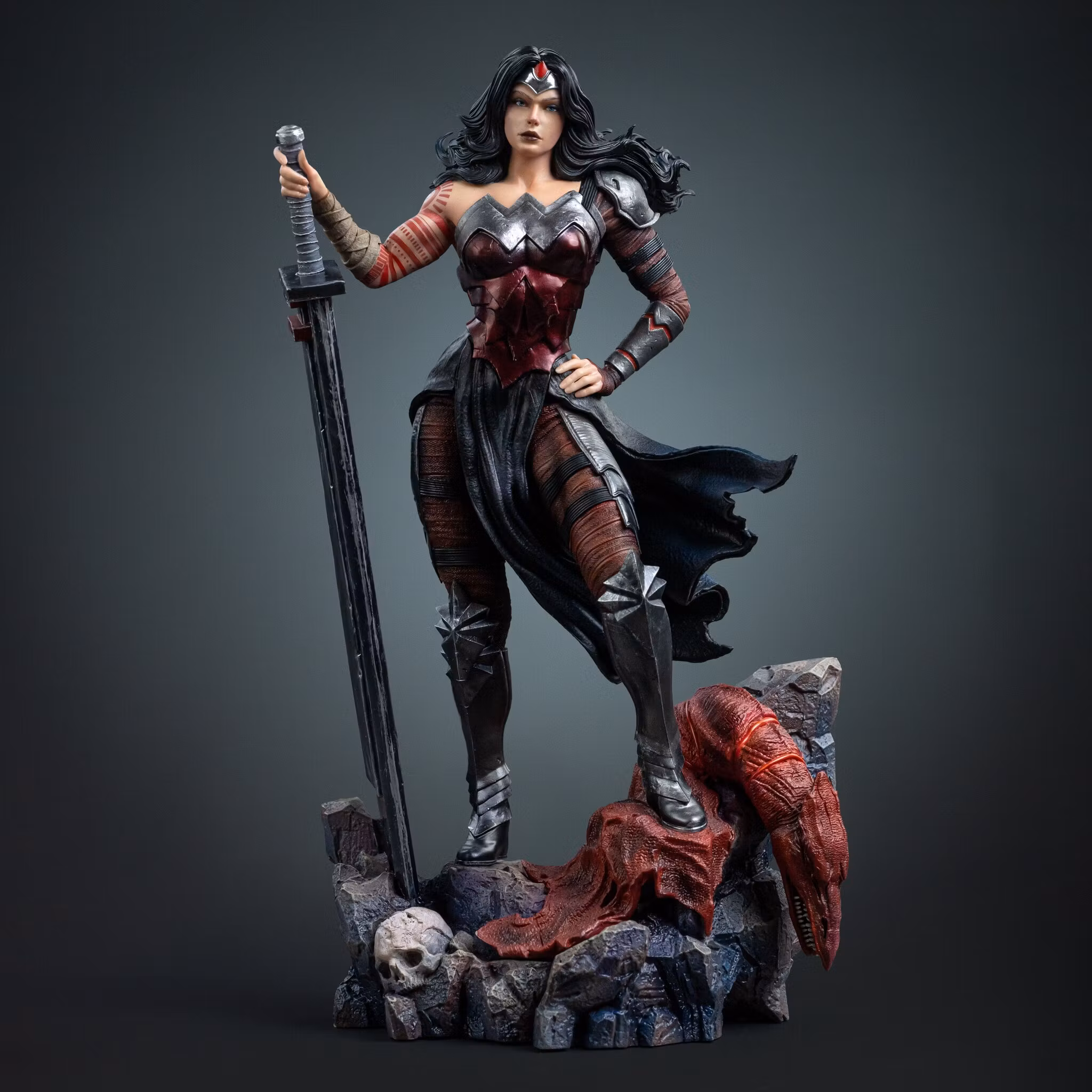 DC Comics Absolute Wonder Woman 1/10 Art Scale Statue