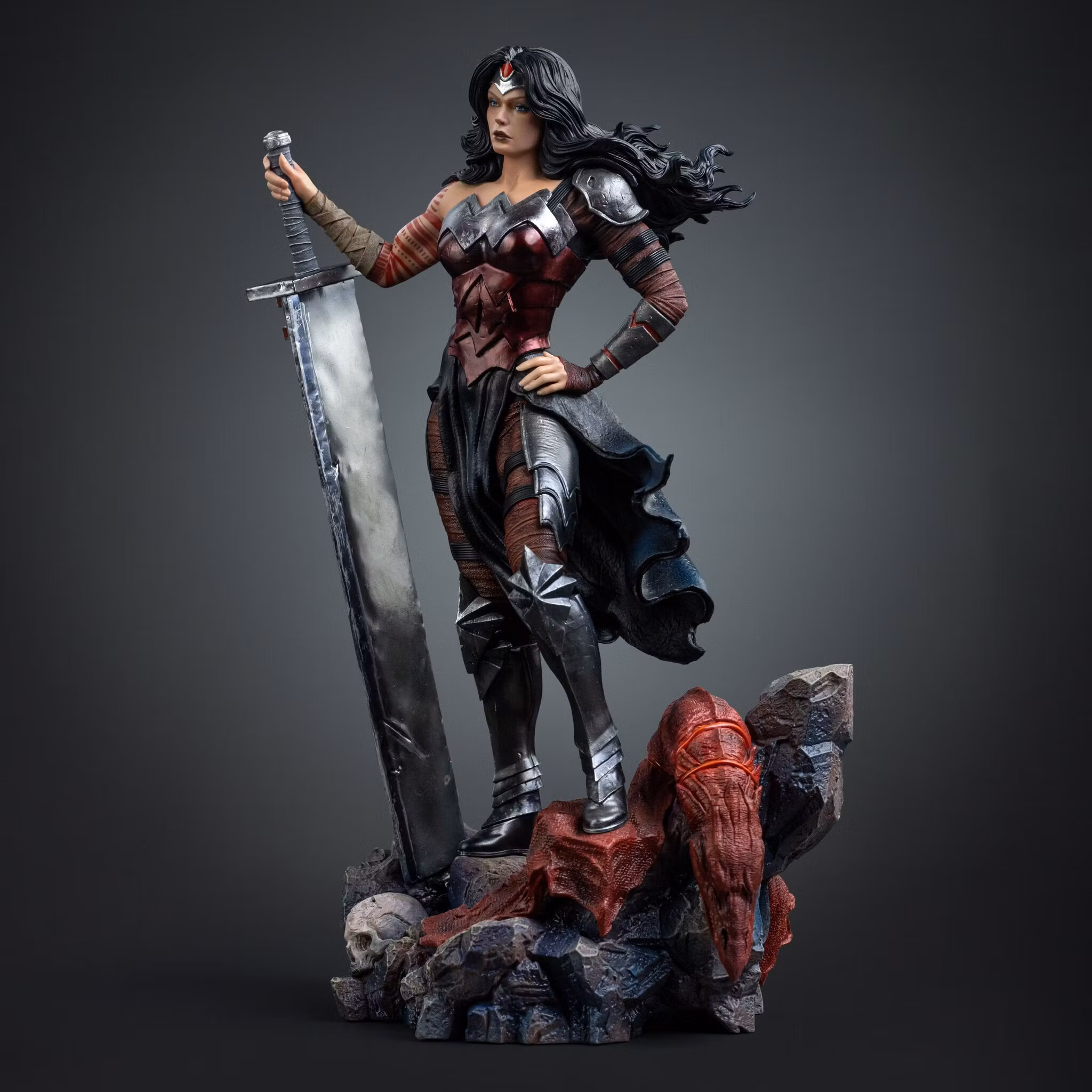 DC Comics Absolute Wonder Woman 1/10 Art Scale Statue