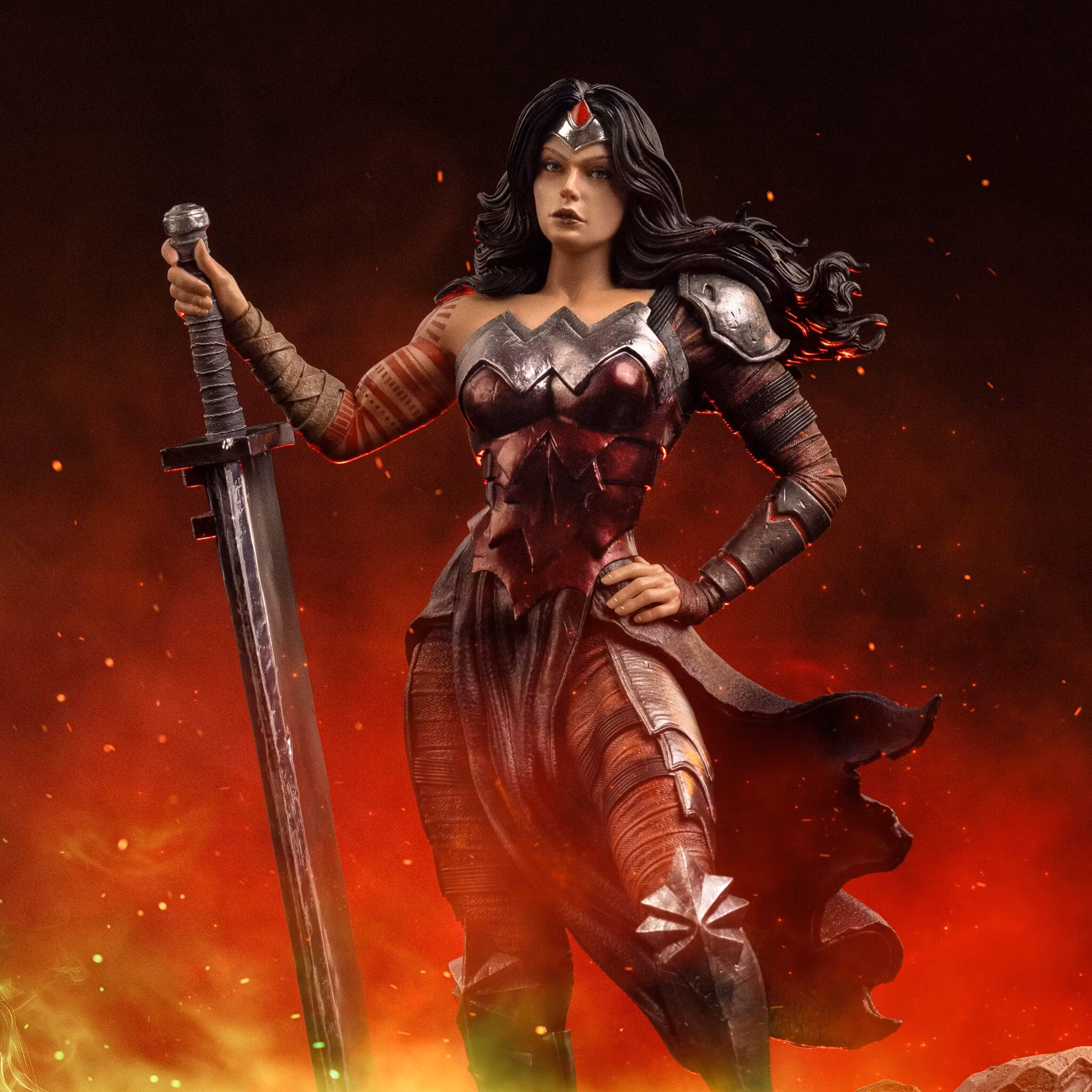 DC Comics Absolute Wonder Woman 1/10 Art Scale Statue