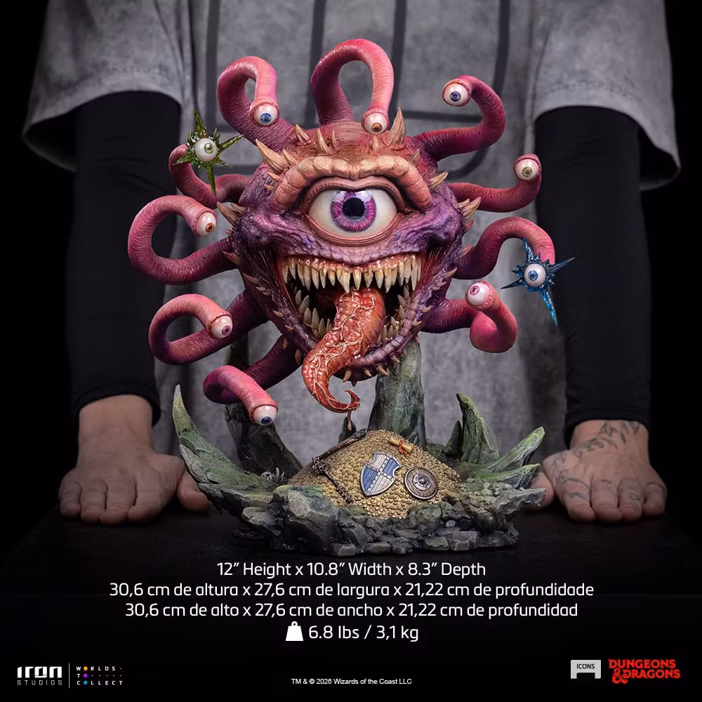 Dungeons & Dragons Icons Beholder Statue