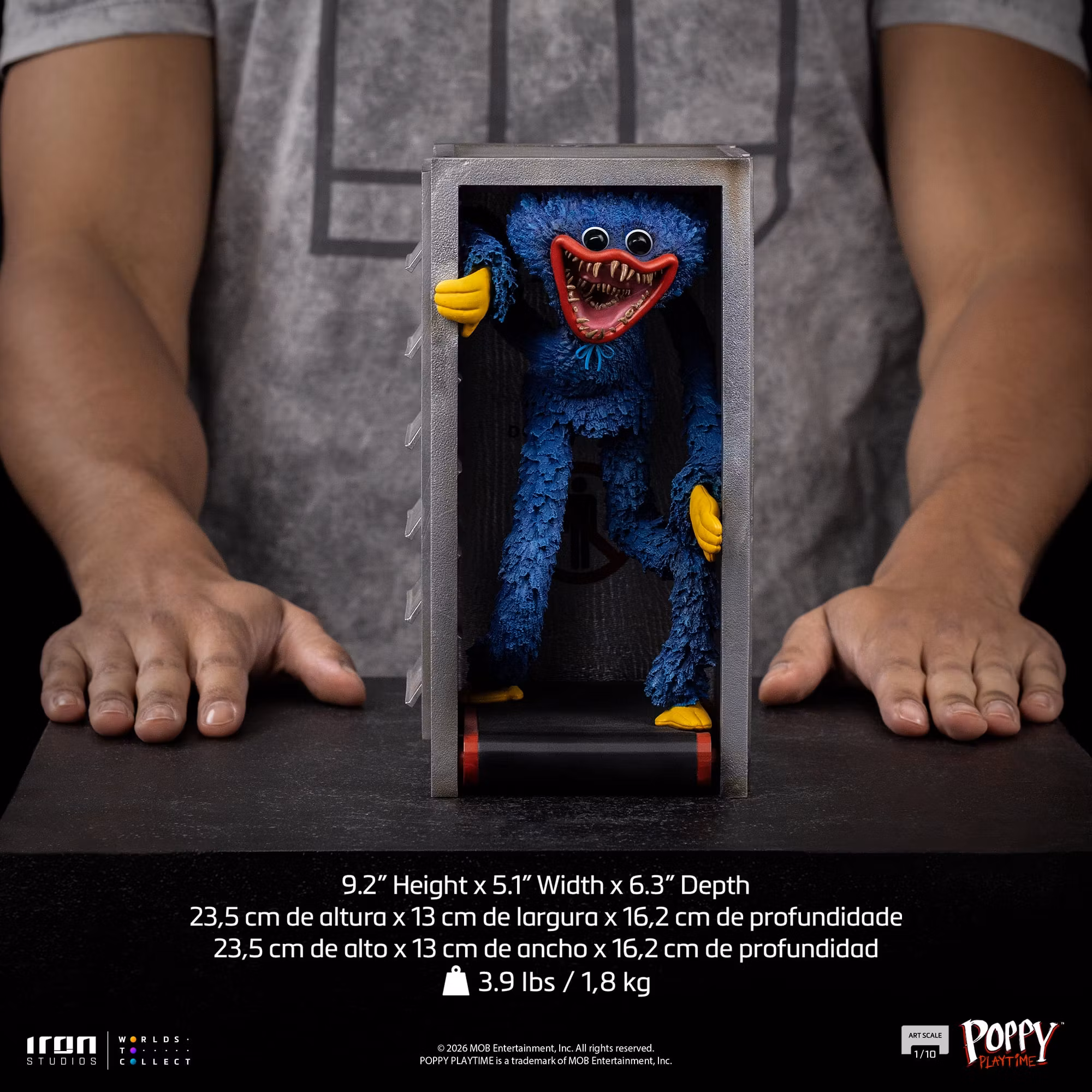 Poppy Playtime Huggy Wuggy 1/10 Art Scale Statue