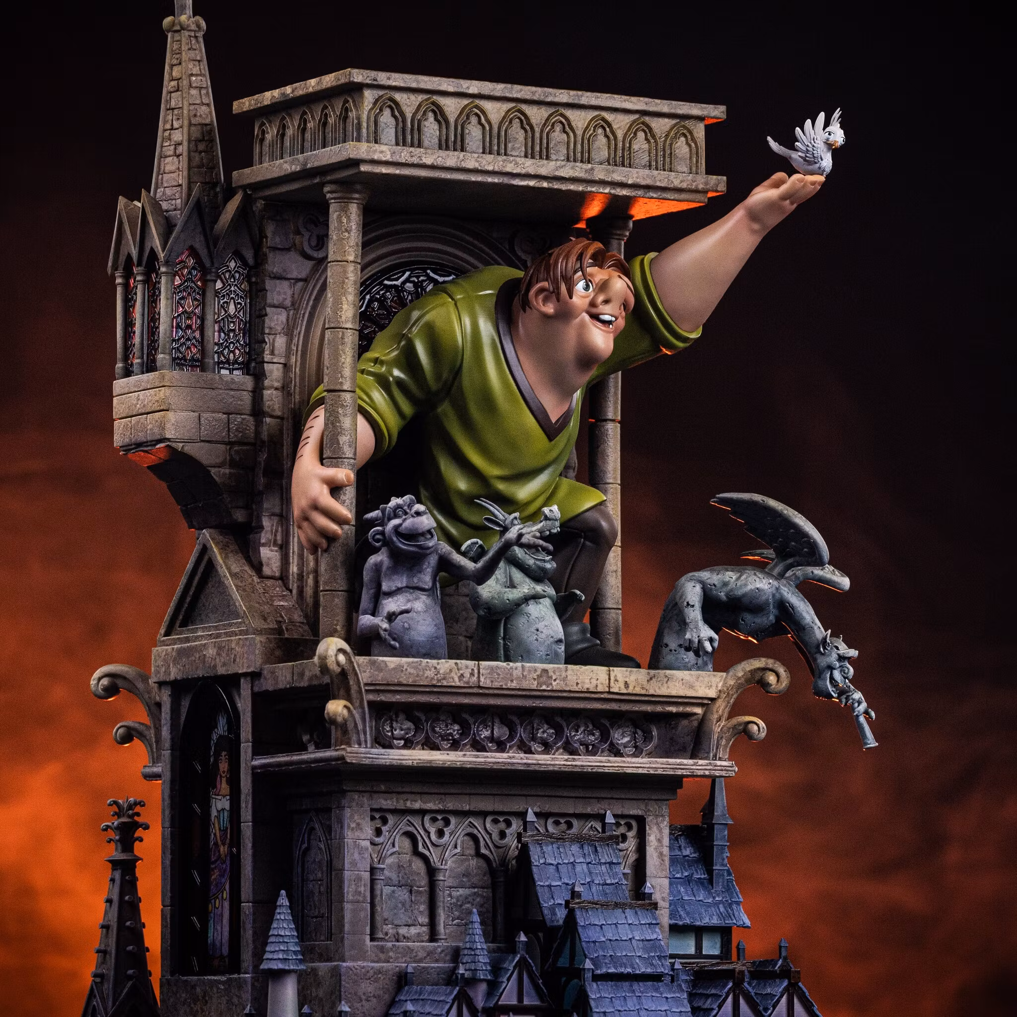 The Hunchback of Notre Dame Disney Classics Quasimodo (Deluxe Ver.) 1/10 Art Scale Statue