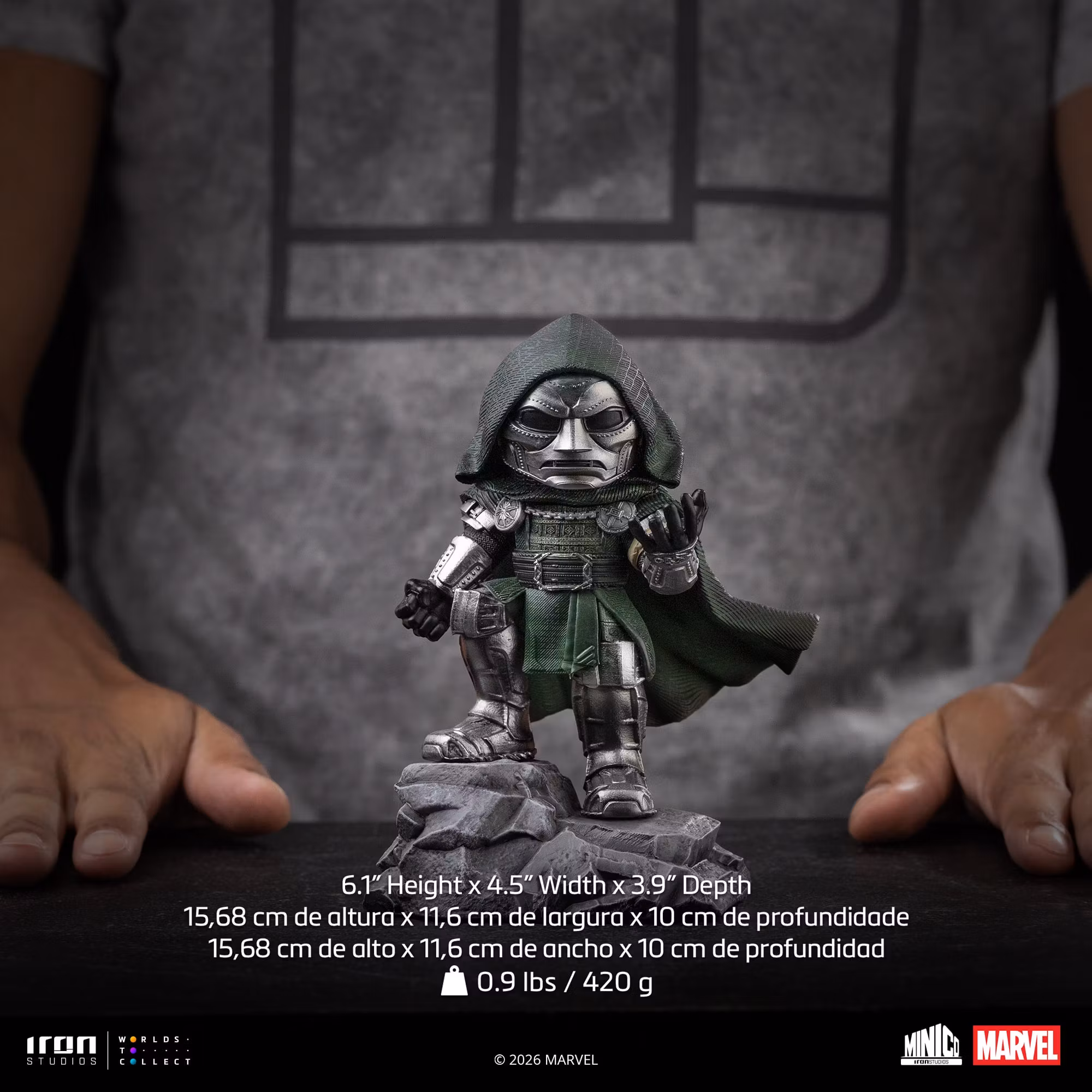 Avengers: Doomsday MiniCo Doctor Doom Figure