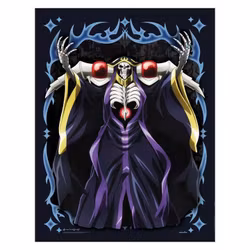 Overlord Fabric Poster Ainz Ooal Gown