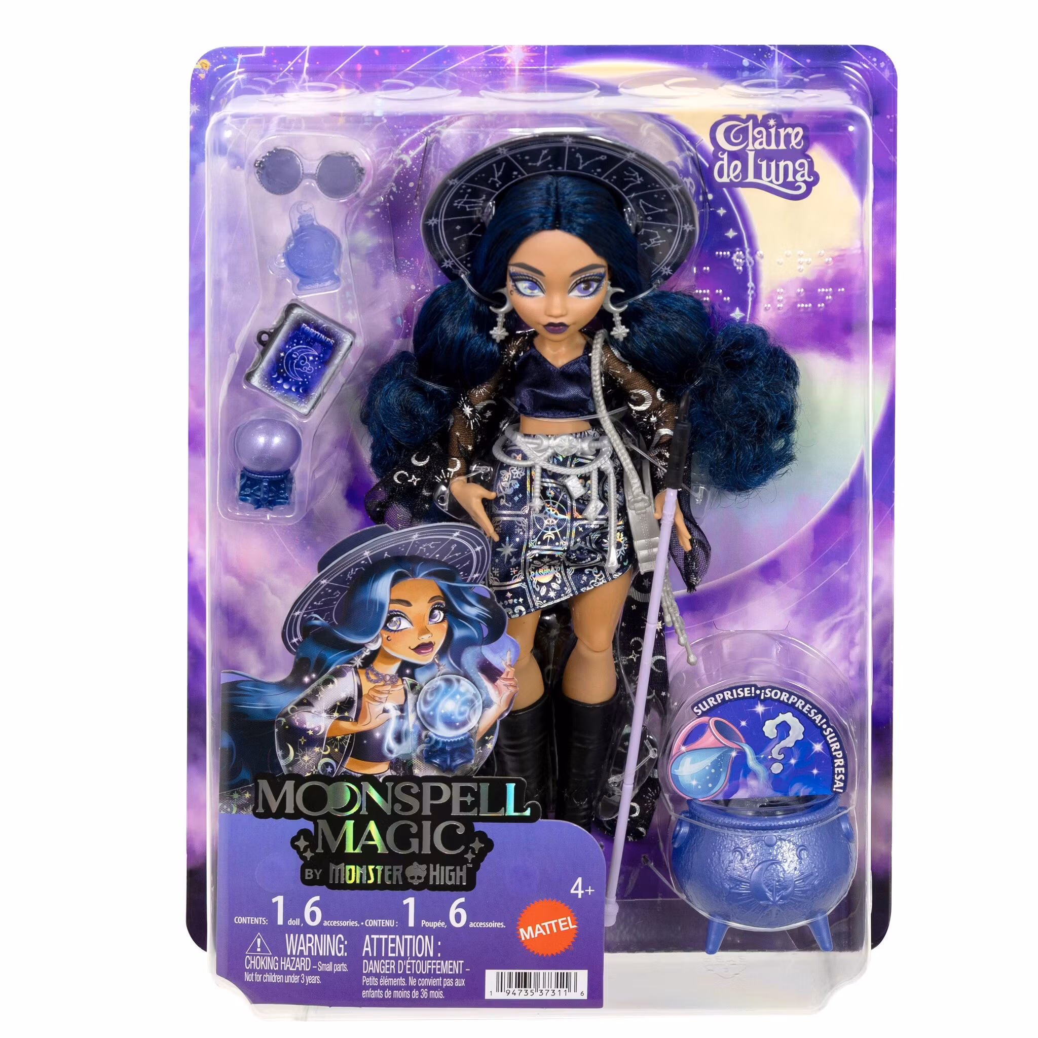 Moonspell Magic By Monster High Claire De Luna Doll
