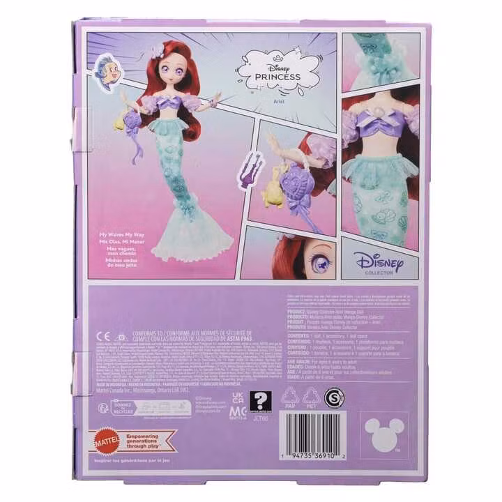 Disney Princess Doll Manga Ariel