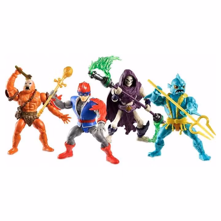 Masters of the Universe Origins Action Figure 4-Pack Battle for Subternia