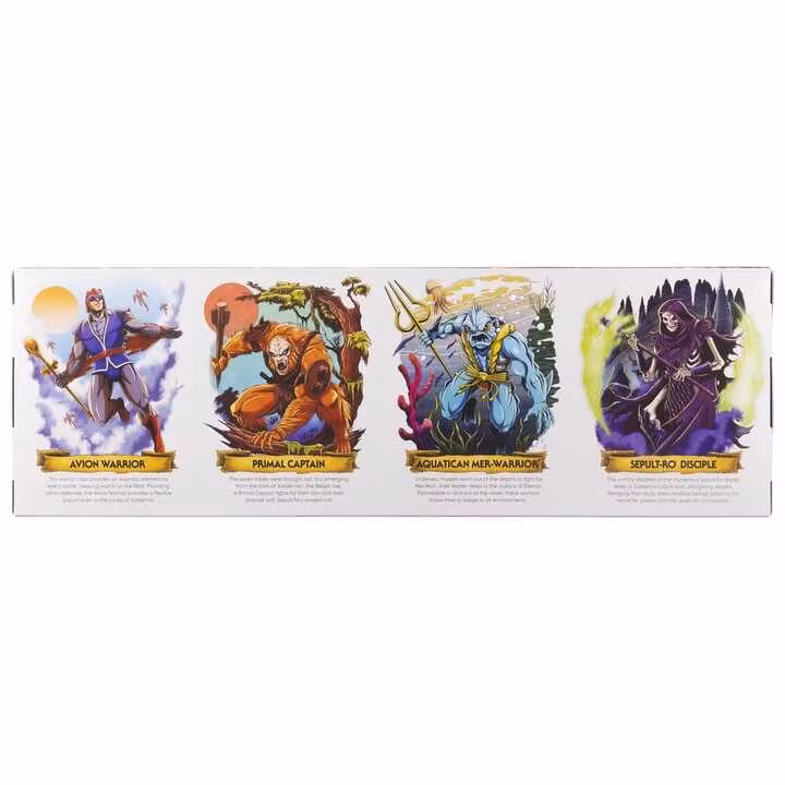 Masters of the Universe Origins Action Figure 4-Pack Battle for Subternia