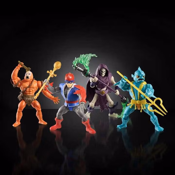 Masters of the Universe Origins Action Figure 4-Pack Battle for Subternia