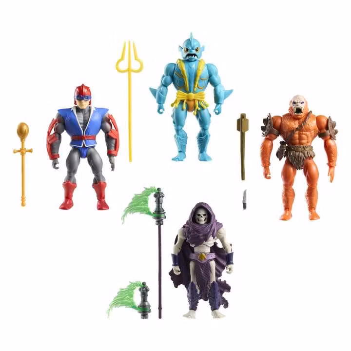 Masters of the Universe Origins Action Figure 4-Pack Battle for Subternia