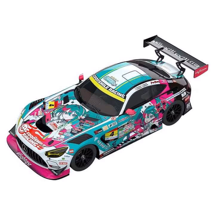 Hatsune Miku GT Project Vehicle 1/18 Good Smile Hatsune Miku AMG 2025 Season Opening Ver.