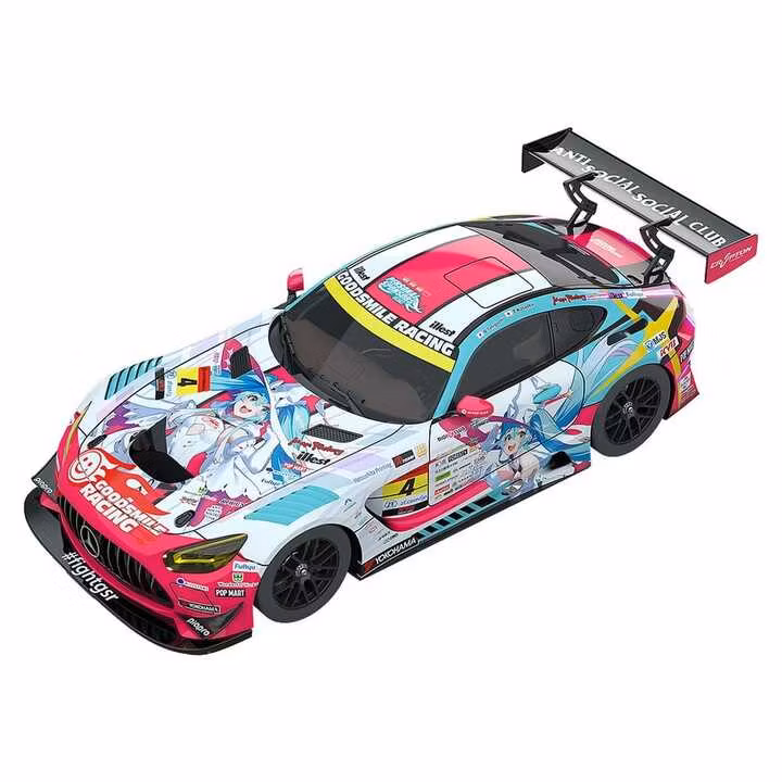 Hatsune Miku GT Project Vehicle 1/18 Good Smile Hatsune Miku AMG 2024 Season Opening Ver.