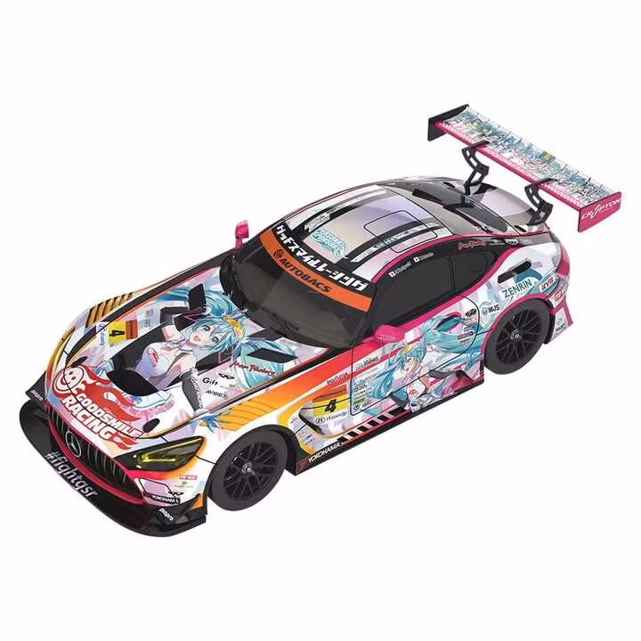 Hatsune Miku GT Project Vehicle 1/43 Good Smile Hatsune Miku AMG 2021 SUPER GT 100th Race Commemorative Ver.