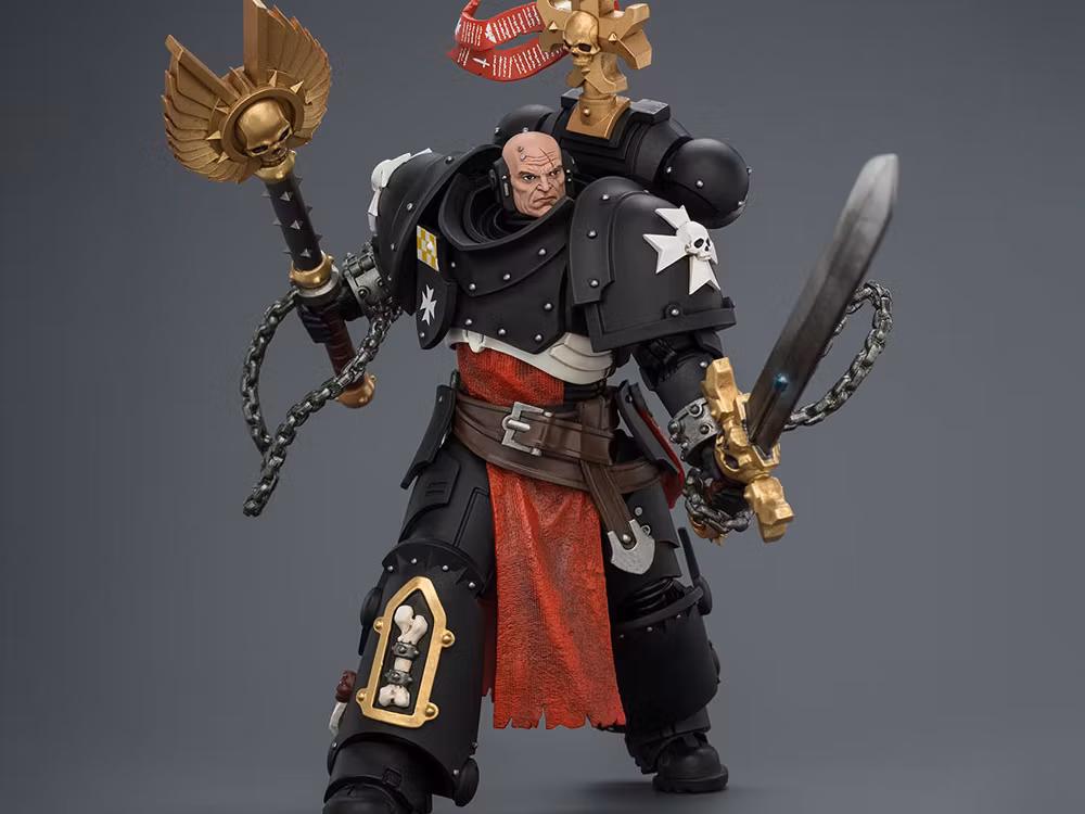 Warhammer 40,000 Black Templars Execrator 1 1/18 Scale Action Figure