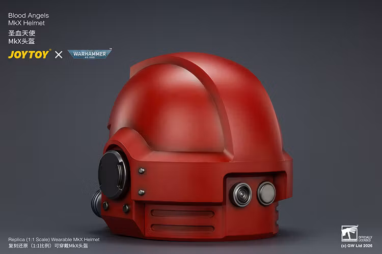 Warhammer 40,000 Blood Angels Mk X 1/1 Scale Helmet Replica