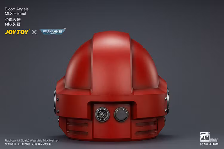 Warhammer 40,000 Blood Angels Mk X 1/1 Scale Helmet Replica