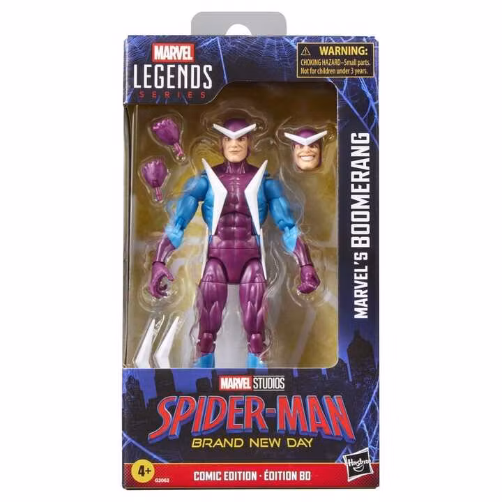 Spider-Man: Brand New Day Marvel Legends Action Figure Marvel's Boomerang