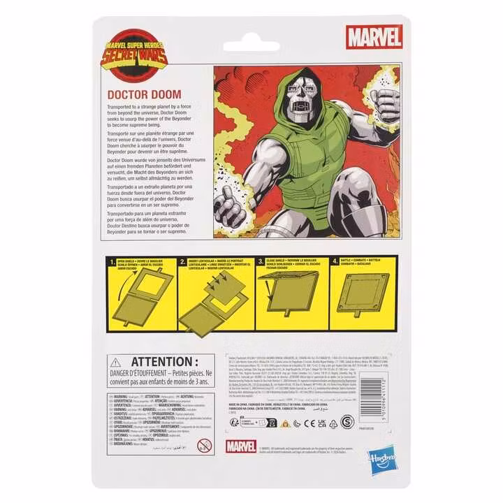 Secret Wars Marvel Legends Action Figure Doctor Doom