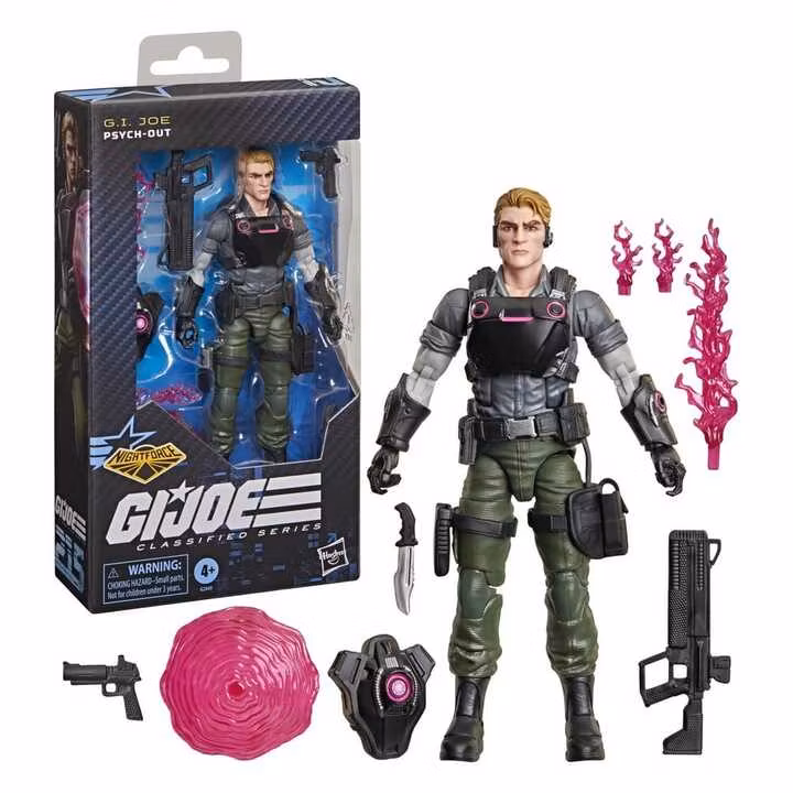 G.I. Joe Classified Series Action Figure Night Force: Psych-Out