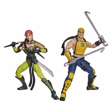 G.I. Joe Classified Series Action Figure 2-Pack #212 Ninja Force Scarlett & T'Jbang