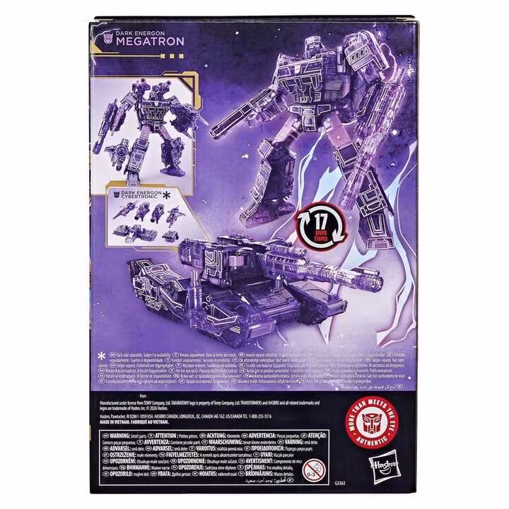 Transformers Age of the Primes Voyager Class Action Figure Dark Energon Megatron