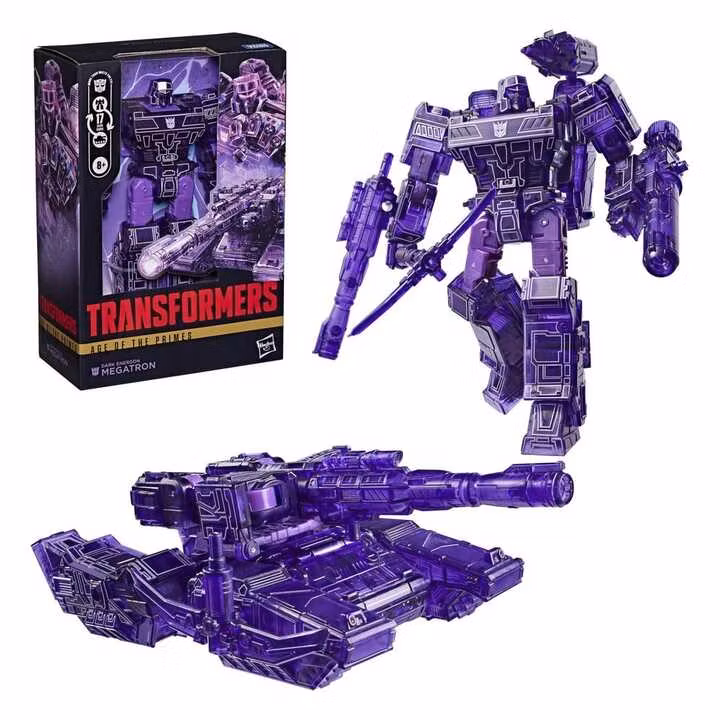 Transformers Age of the Primes Voyager Class Action Figure Dark Energon Megatron