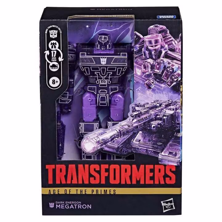 Transformers Age of the Primes Voyager Class Action Figure Dark Energon Megatron