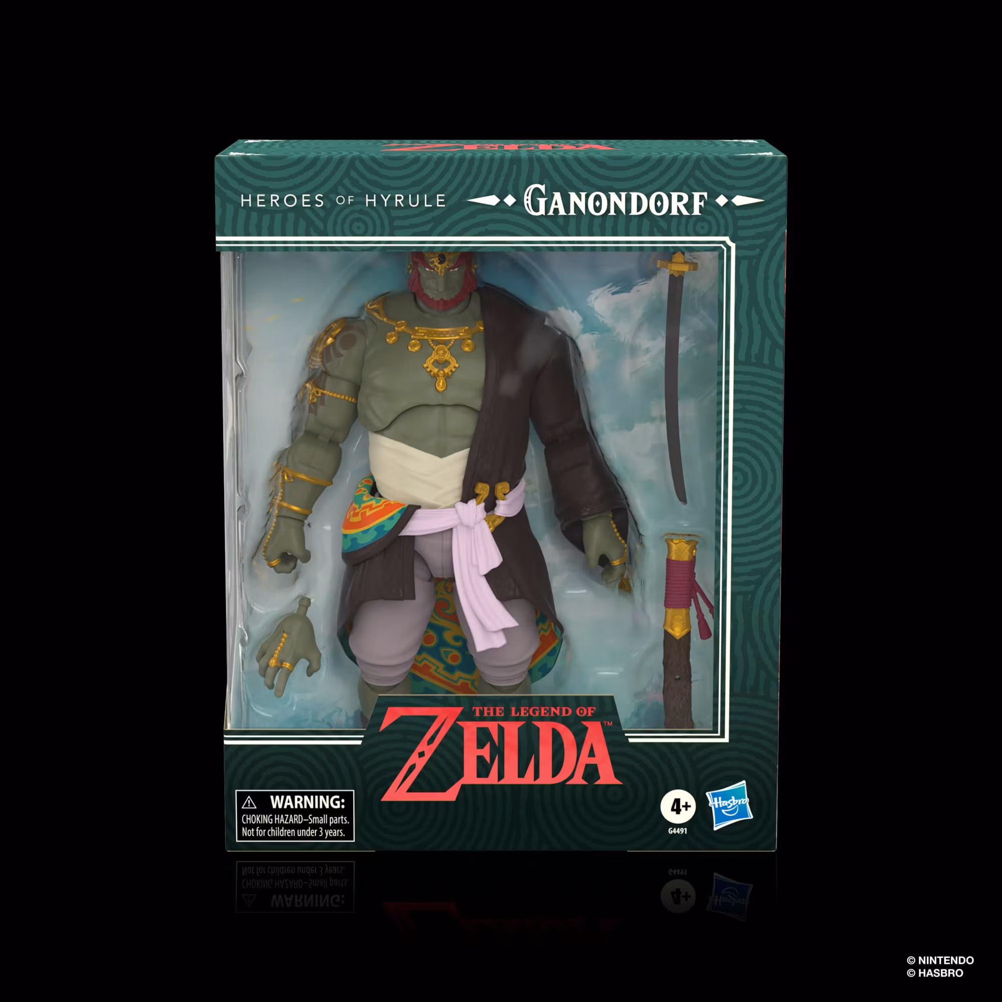 The Legend of Zelda: Tears of the Kingdom Heroes of Hyrule Ganondorf Action Figure