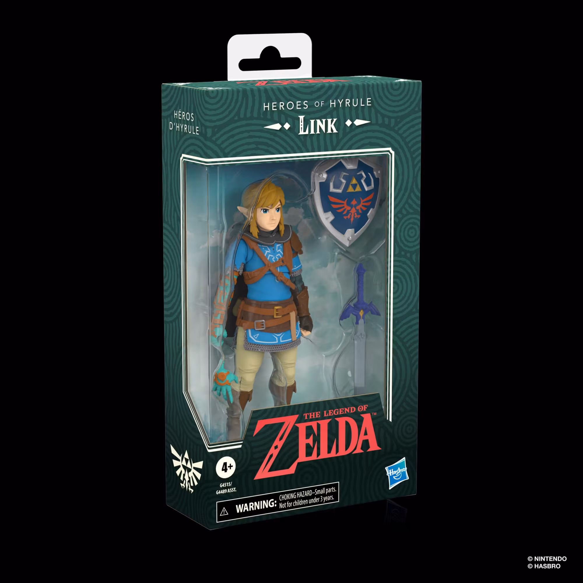 The Legend of Zelda: Tears of the Kingdom Heroes of Hyrule Link Action Figure