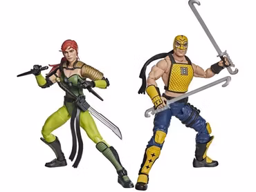 G.I. Joe Classified Series Action Figure 2-Pack #212 Ninja Force Scarlett & T'Jbang