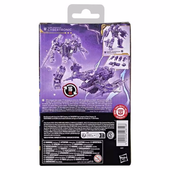 Transformers Age of the Primes Deluxe Class Action Figure Dark Energon Cybertronic