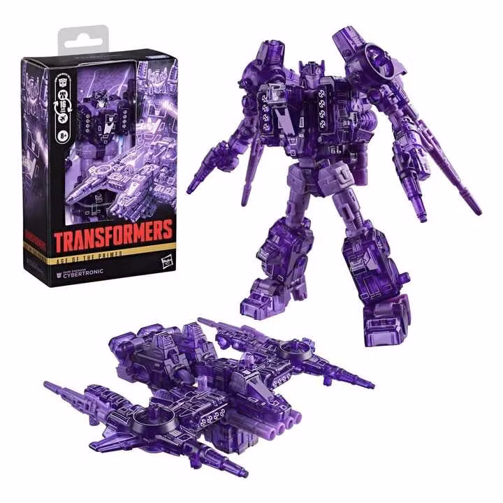 Transformers Age of the Primes Deluxe Class Action Figure Dark Energon Cybertronic